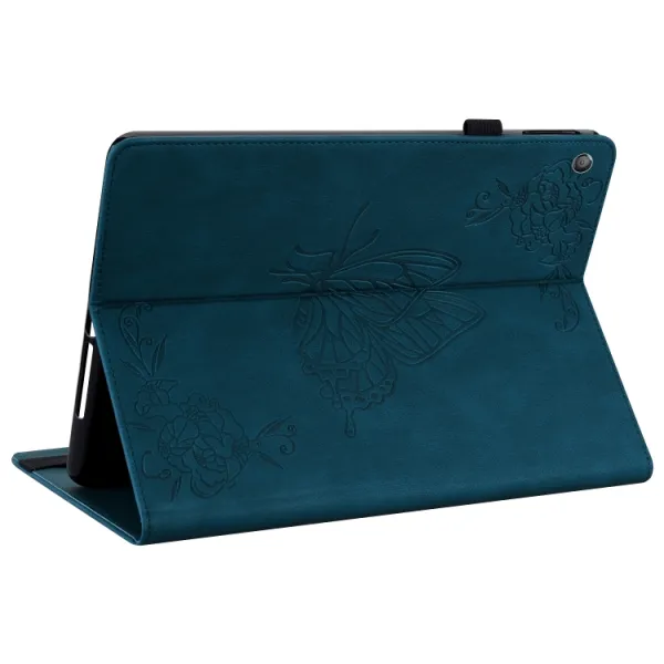 ART BUTTERFLY Zaklápacie puzdro Amazon Kindle Fire HD 10 2019 / 2017 (9. generácia / 7. generácia) modré