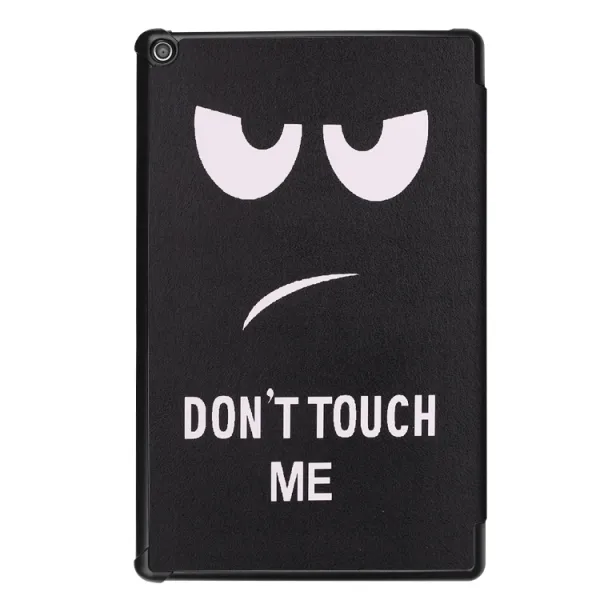 ART Zaklápací obal Amazon Kindle Fire HD 10 2019 / 2017 (9. generácia / 7. generácia) DON´T TOUCH ME
