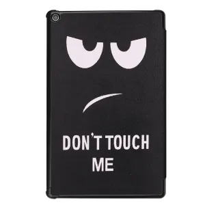 ART Zaklápací obal Amazon Kindle Fire HD 10 2019 / 2017 (9. generácia / 7. generácia) DON´T TOUCH ME