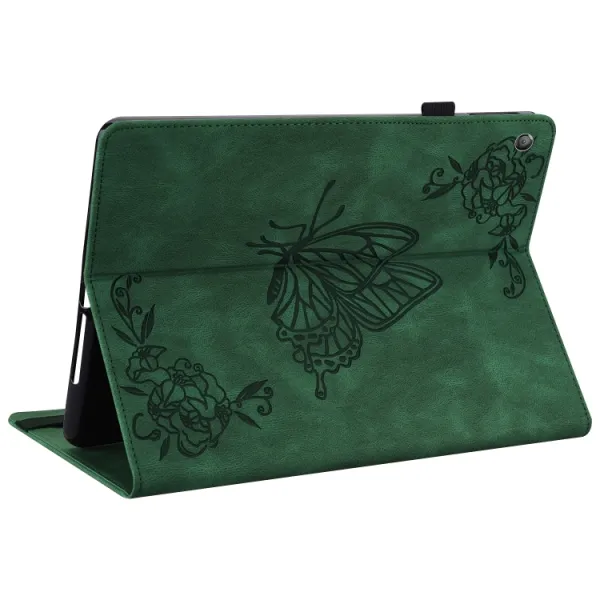 ART BUTTERFLY Zaklápacie puzdro Amazon Kindle Fire HD 10 2019 / 2017 (9. generácia / 7. generácia) zelené