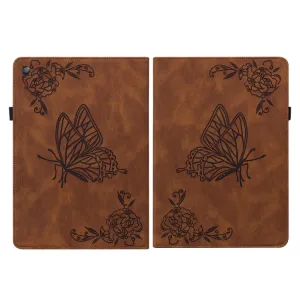 ART BUTTERFLY Zaklápacie puzdro Amazon Kindle Fire HD 10 2019 / 2017 (9. generácia / 7. generácia) hnedé