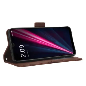 SLOT Peňaženkový obal pre T Phone Pro / T Phone Pro 2023 hnedý