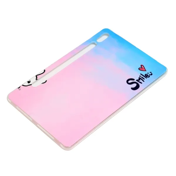 ART Silikónový kryt Samsung Galaxy Tab S8+ / S7+ / S7 FE SMILE