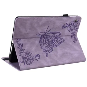 ART BUTTERFLY Zaklápacie puzdro Amazon Kindle Fire HD 10 2019 / 2017 (9. generácia / 7. generácia) fialové