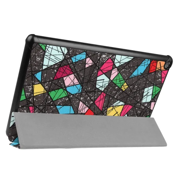 ART Zaklápací obal Amazon Kindle Fire HD 10 2019 / 2017 (9. generácia / 7. generácia) COLORFUL