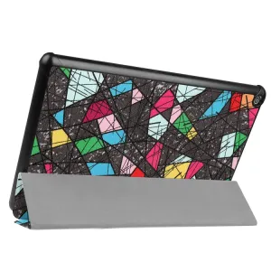ART Zaklápací obal Amazon Kindle Fire HD 10 2019 / 2017 (9. generácia / 7. generácia) COLORFUL