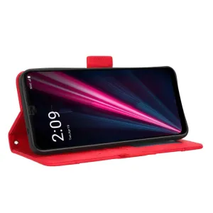SLOT Peňaženkový obal pre T Phone Pro / T Phone Pro 2023 červený