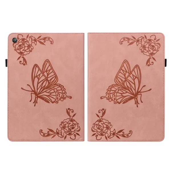ART BUTTERFLY Zaklápacie puzdro Amazon Kindle Fire HD 10 2019 / 2017 (9. generácia / 7. generácia) ružové