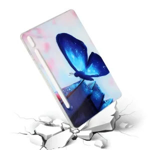 ART Silikónový kryt Samsung Galaxy Tab S8+ / S7+ / S7 FE BUTTERFLY