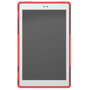 STAND Extra odolný obal Amazon Kindle Fire HD 10 2019 / 2017 (9. generácia / 7. generácia) červený