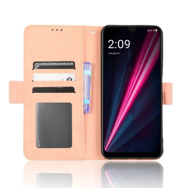 SLOT Peňaženkový obal pre T Phone Pro / T Phone Pro 2023 ružový