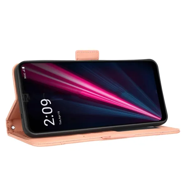 SLOT Peňaženkový obal pre T Phone Pro / T Phone Pro 2023 ružový