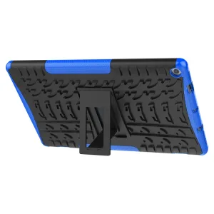 STAND Extra odolný obal Amazon Kindle Fire HD 10 2019 / 2017 (9. generácia / 7. generácia) modrý
