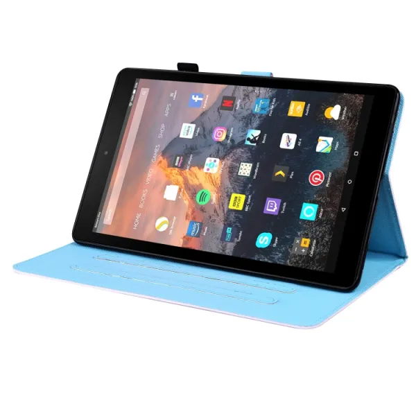 ART Zaklápací obal Amazon Kindle Fire HD 10 2019 / 2017 (9. generácia / 7. generácia) PANDA