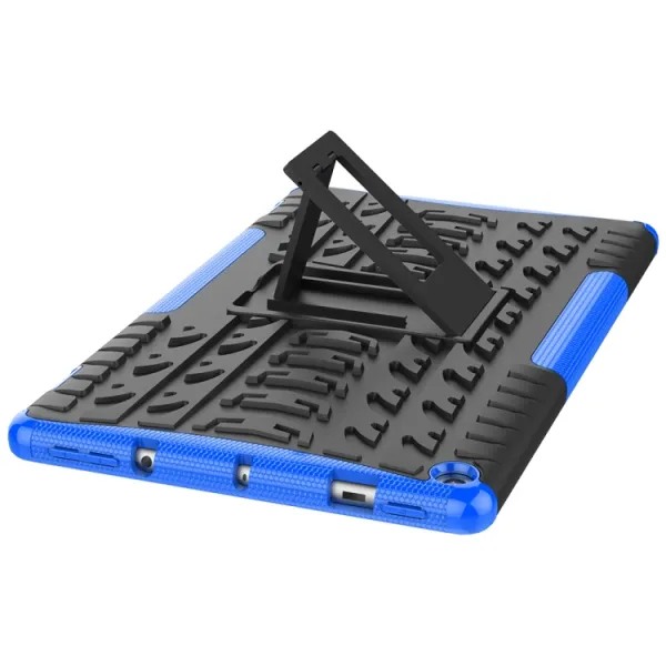 STAND Extra odolný obal Amazon Kindle Fire HD 10 2019 / 2017 (9. generácia / 7. generácia) modrý