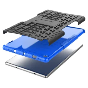 STAND Extra odolný obal Amazon Kindle Fire HD 10 2019 / 2017 (9. generácia / 7. generácia) modrý