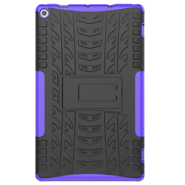 STAND Extra odolný obal Amazon Kindle Fire HD 10 2019 / 2017 (9. generácia / 7. generácia) fialový