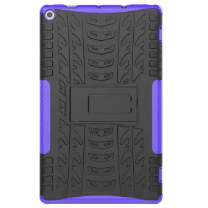 STAND Extra odolný obal Amazon Kindle Fire HD 10 2019 / 2017 (9. generácia / 7. generácia) fialový