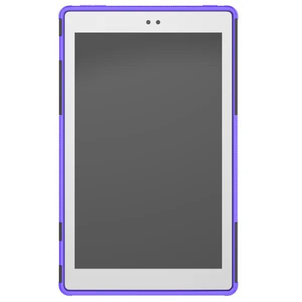 STAND Extra odolný obal Amazon Kindle Fire HD 10 2019 / 2017 (9. generácia / 7. generácia) fialový