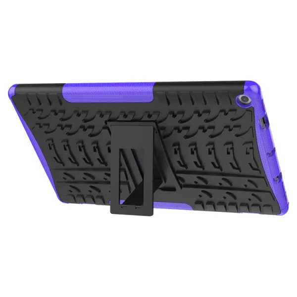STAND Extra odolný obal Amazon Kindle Fire HD 10 2019 / 2017 (9. generácia / 7. generácia) fialový