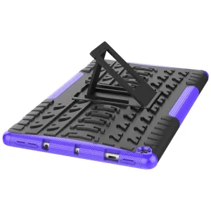 STAND Extra odolný obal Amazon Kindle Fire HD 10 2019 / 2017 (9. generácia / 7. generácia) fialový
