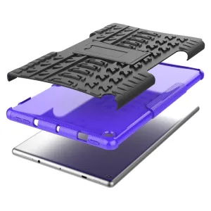 STAND Extra odolný obal Amazon Kindle Fire HD 10 2019 / 2017 (9. generácia / 7. generácia) fialový