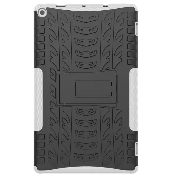 STAND Extra odolný obal Amazon Kindle Fire HD 10 2019 / 2017 (9. generácia / 7. generácia) biely