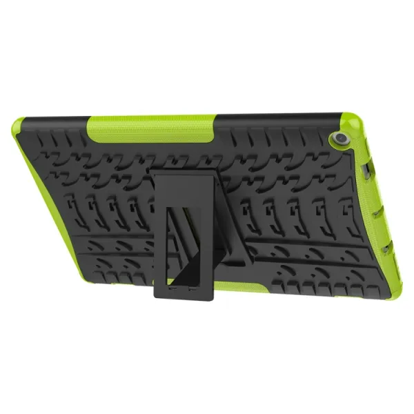 STAND Extra odolný obal Amazon Kindle Fire HD 10 2019 / 2017 (9. generácia / 7. generácia) zelený