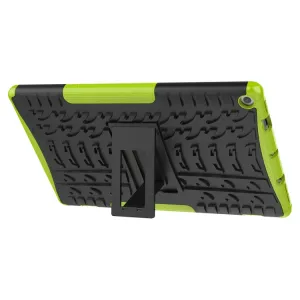 STAND Extra odolný obal Amazon Kindle Fire HD 10 2019 / 2017 (9. generácia / 7. generácia) zelený
