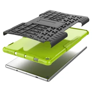 STAND Extra odolný obal Amazon Kindle Fire HD 10 2019 / 2017 (9. generácia / 7. generácia) zelený