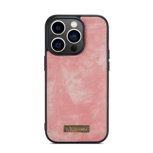 WALLET Ochranný kryt s peňaženkou 2v1 pre Apple iPhone 14 Pro ružový