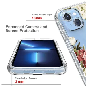 DUAL ART Odolný kryt Apple iPhone 14 Plus BOUQUET