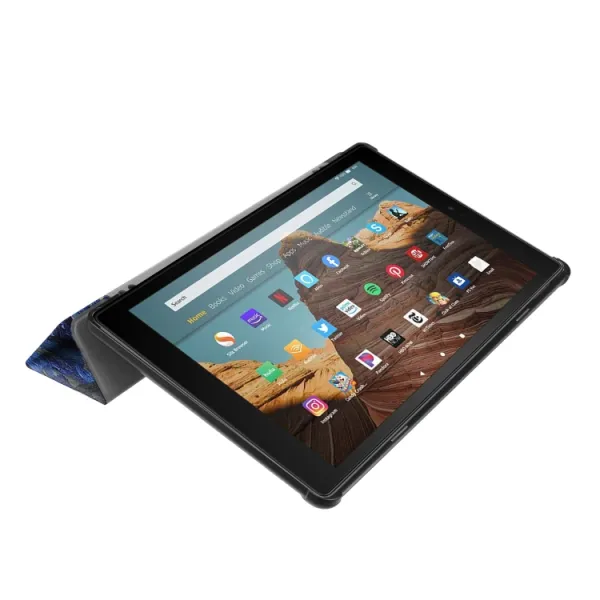 ART Zaklápací obal Amazon Kindle Fire HD 10 2019 / 2017 (9. generácia / 7. generácia) STARRY SKY
