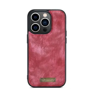 WALLET Ochranný kryt s peňaženkou 2v1 pre Apple iPhone 14 Pro červený