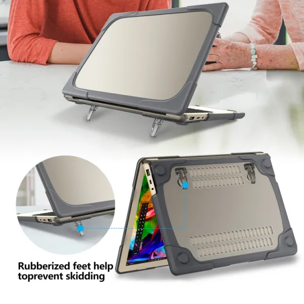 RUGGED Odolné puzdro pre Microsoft Surface 3 / 4 13.5" (1868 / 1951) šedý