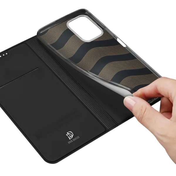 Dux Ducis Skin Pro knižkové puzdro na Realme C33, čierne