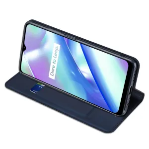 DUX Peňaženkový kryt Realme C33 modrý