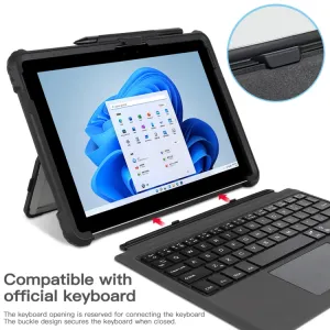 ACRYLIC Ochranný kryt s držiakom Microsoft Surface Pro 8 priehľadný
