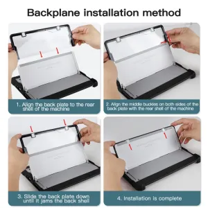 ACRYLIC Ochranný kryt s držiakom Microsoft Surface Pro 8 priehľadný