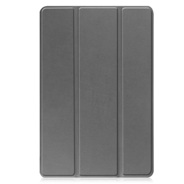 LEATHER Zaklápací obal pre Lenovo Tab M10 3. generácia (TB328FU / TB328XU) šedý