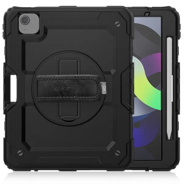 SOLID 360 Odolný kryt pre Apple iPad Air 5 (2022) / 4 (2020) čierny