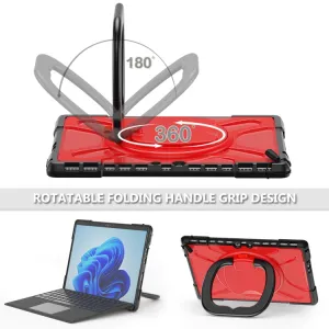 STANDING ULTRA Odolný Kryt Microsoft Surface Pro 8 červený