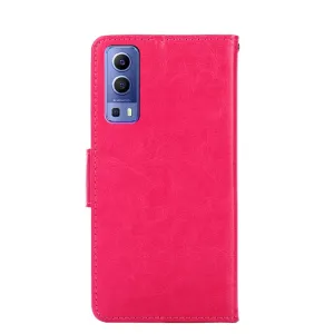 FLIP Peňaženkový kryt pre Vivo Y52 5G tmavoružový