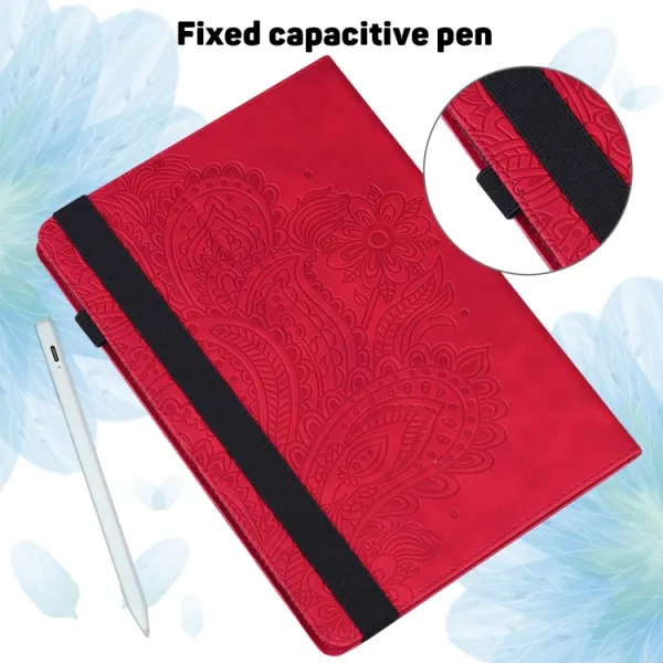 ART ORNAMENT Zaklápacie puzdro Xiaomi Redmi Pad červené