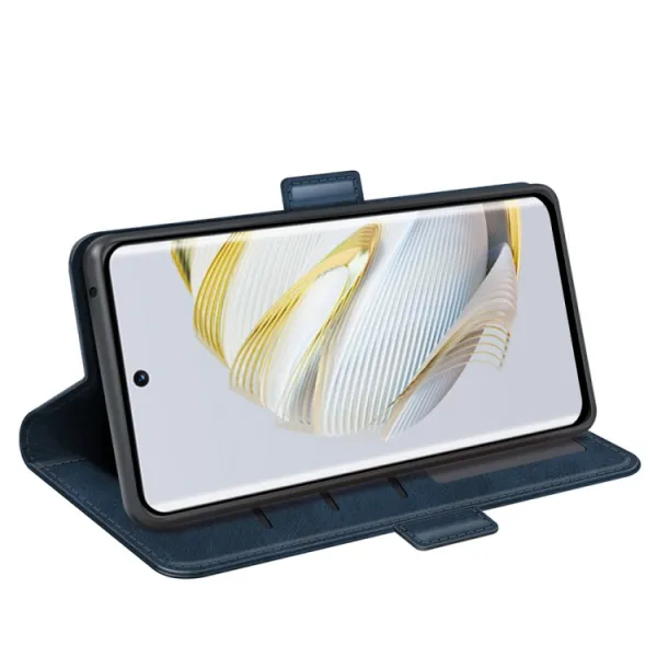 SIDE Peňaženkové puzdro pre Huawei Nova 10 modré
