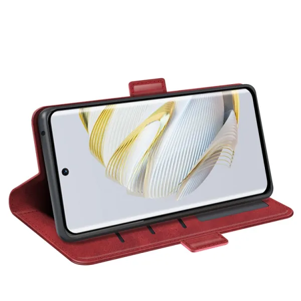 SIDE Peňaženkové puzdro pre Huawei Nova 10 červené