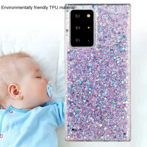 GLITTER ochranný obal Samsung Galaxy Note 10 Plus ružový