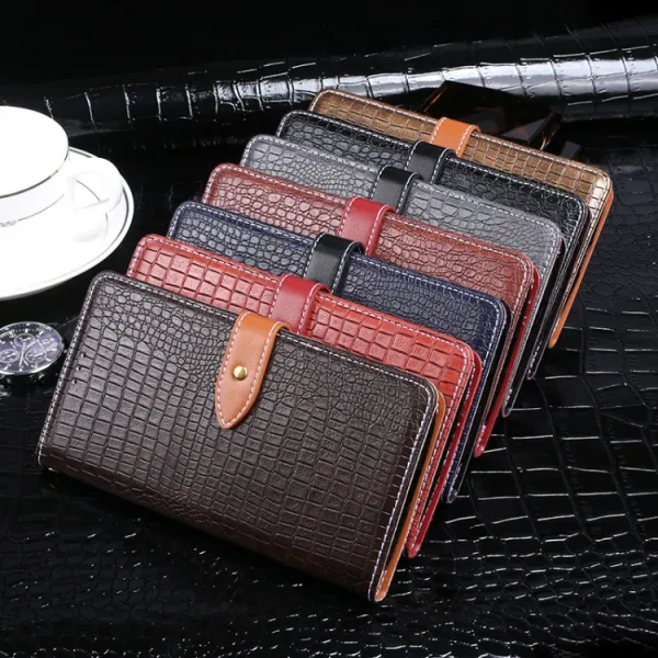 CROCODILE Peňaženkový obal Vivo Y57 5G modrý