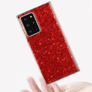 GLITTER ochranný obal Samsung Galaxy Note 10 Plus ružový