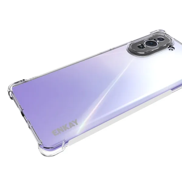 ENKAY AIRBAG Extra odolný kryt Huawei Nova 10 priehľadný